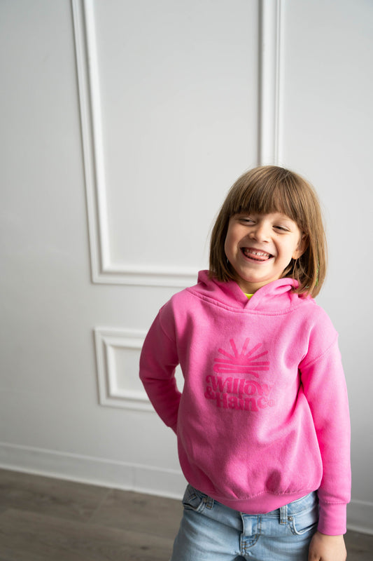 Lil' Brights Hooded Toddler Sweatshirt